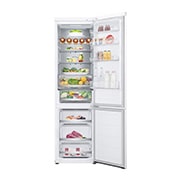 LG 2.03M 387L Kølefryseskab(Hvid) - Energiklasse D, Door Cooling™ og Smart Diagnosis™ med Wi-Fi, GBV5250DSW