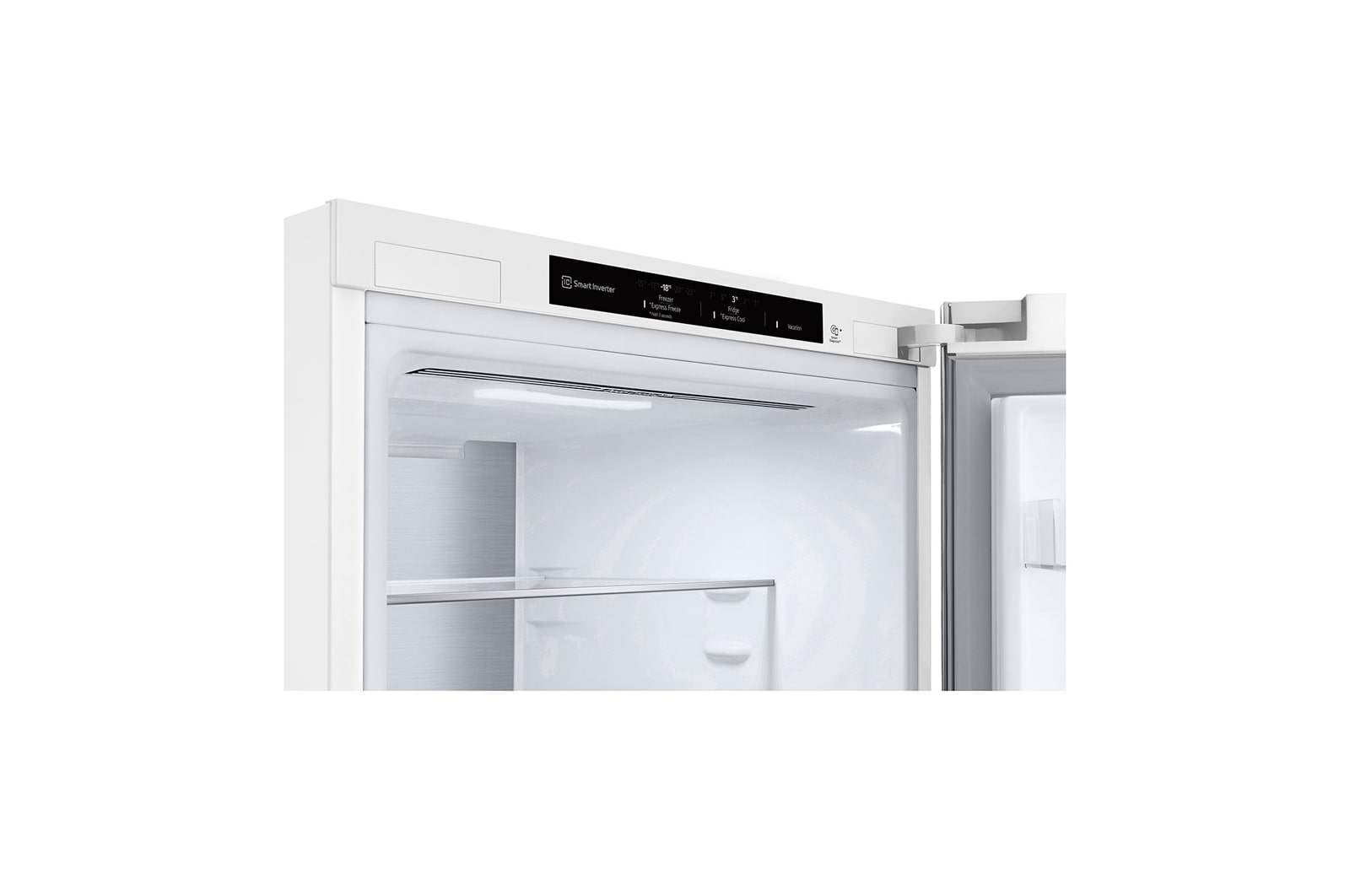 LG 1.86M 344L Kølefryseskab(Hvid) - Energiklasse C, Nature Fresh, Door Cooling+™ og Smart Diagnosis™, GBV7180CSW