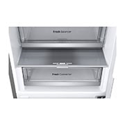 LG 1.86M 344L Kølefryseskab(Prime Silver) - Energiklasse D, Nature Fresh, Door Cooling+™ og Smart Diagnosis™, GBV7180DPY