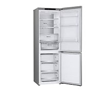 LG 1.86M 344L Kølefryseskab(Prime Silver) - Energiklasse D, Nature Fresh, Door Cooling+™ og Smart Diagnosis™, GBV7180DPY