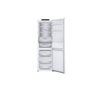 LG 1.86M 344L Kølefryseskab(Hvid ) - Energiklasse D, Nature Fresh, Door Cooling+™ og Smart Diagnosis™, GBV7180DSW
