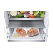 LG 1.86M 344L Kølefryseskab(Hvid ) - Energiklasse D, Nature Fresh, Door Cooling+™ og Smart Diagnosis™, GBV7180DSW