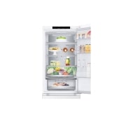LG 1.86M 344L Kølefryseskab(Hvid ) - Energiklasse D, Nature Fresh, Door Cooling+™ og Smart Diagnosis™, GBV7180DSW