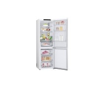 LG 1.86M 344L Kølefryseskab(Hvid ) - Energiklasse D, Nature Fresh, Door Cooling+™ og Smart Diagnosis™, GBV7180DSW