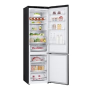 LG 2.03M 387L Kølefryseskab(Essence Black Steel ) - Energiklasse C, Nature Fresh, Door Cooling+™ og Smart Diagnosis™, GBV7280CEV