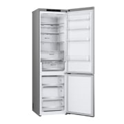 LG 2.03M 387L Kølefryseskab(Prime Silver) - Energiklasse C, Nature Fresh, Door Cooling+™ og Smart Diagnosis™, GBV7280CPY