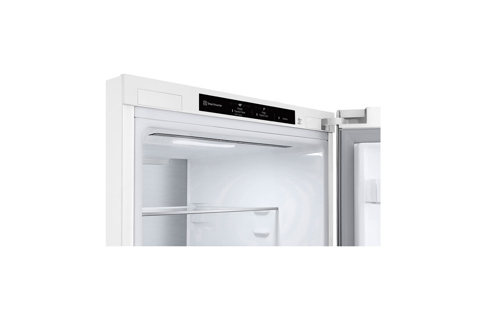 LG 2.03M 387L Kølefryseskab(Essence White ) - Energiklasse C, Nature Fresh, Door Cooling⁺™ og Smart Diagnosis™, GBV7280CSW