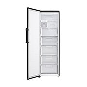 LG 323L Fritstående fryser (Matte Black) - Energiklasse F, Total No Frost og Smart Diagnosis™ med Wi-Fi, GF5237MCJZ1