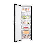 LG 323L Fritstående fryser (Matte Black) - Energiklasse F, Total No Frost og Smart Diagnosis™ med Wi-Fi, GF5237MCJZ1