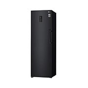 LG 323L Fritstående fryser (Matte Black) - Energiklasse F, Total No Frost og Smart Diagnosis™ med Wi-Fi, GF5237MCJZ1