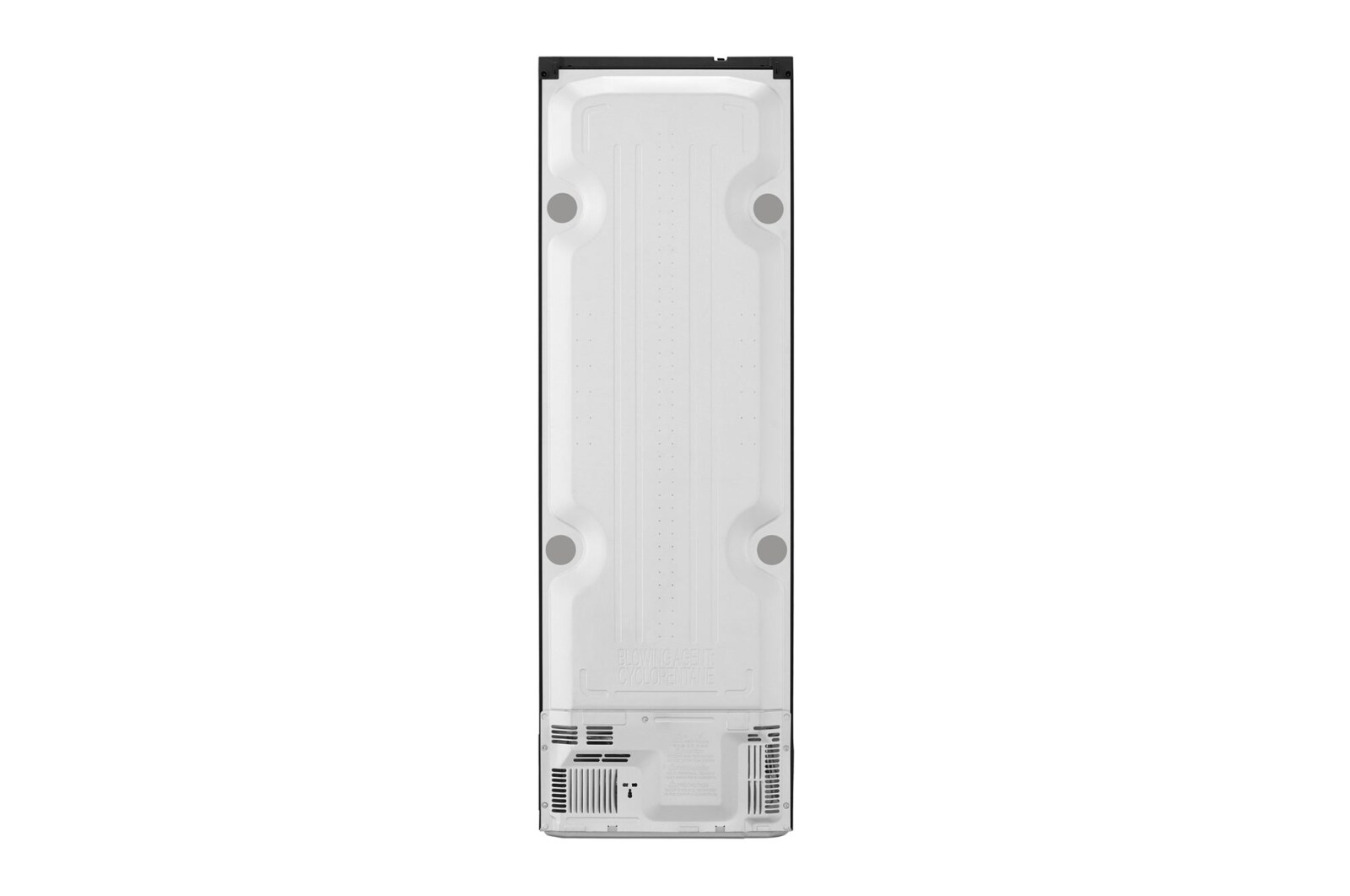 LG 323L Fritstående fryser (Matte Black) - Energiklasse F, Total No Frost og Smart Diagnosis™ med Wi-Fi, GF5237MCJZ1