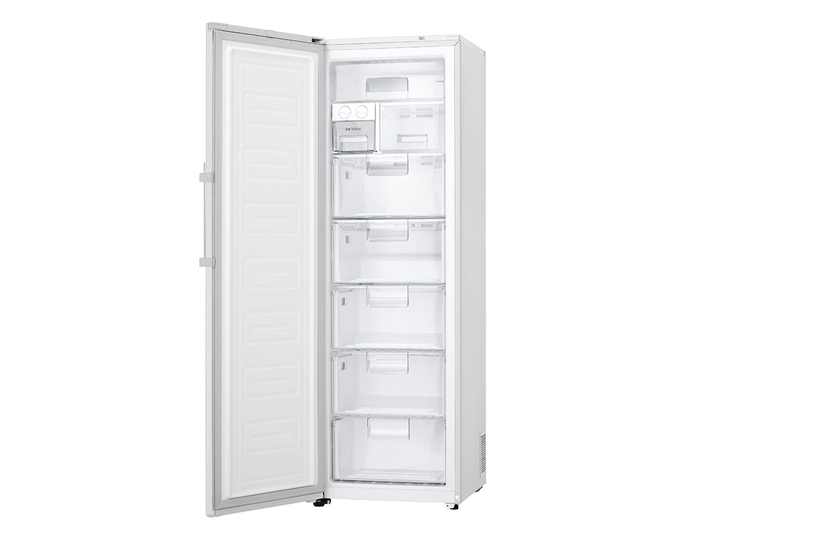 LG 323L Fritstående fryser (Hvid) - Energiklasse F, Total No Frost og Smart Diagnosis™ med Wi-Fi, GF5237SWJZ1
