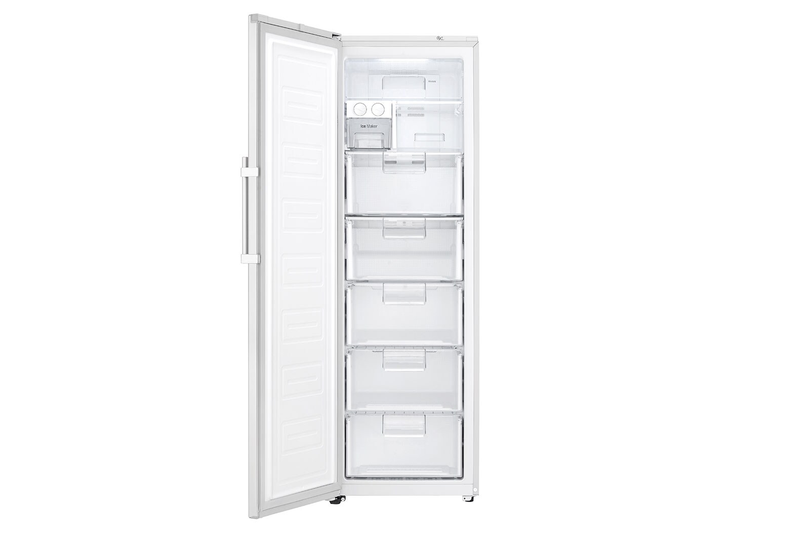 LG 323L Fritstående fryser (Hvid) - Energiklasse F, Total No Frost og Smart Diagnosis™ med Wi-Fi, GF5237SWJZ1