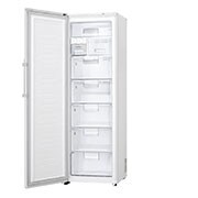 LG 323L Fritstående fryser (Hvid) - Energiklasse F, Total No Frost og Smart Diagnosis™ med Wi-Fi, GF5237SWJZ1