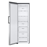 LG 324L Fritstående fryser (Shiny Steel) - Energiklasse E, Total No Frost, Express Freeze, Smart Diagnosis™ med Wi-Fi, GFE41PZGSZ