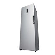 LG 324L Fritstående fryser (Shiny Steel) - Energiklasse E, Total No Frost, Express Freeze, Smart Diagnosis™ med Wi-Fi, GFE41PZGSZ