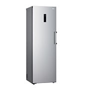 LG 324L Fritstående fryser (Shiny Steel) - Energiklasse E, Total No Frost, Express Freeze, Smart Diagnosis™ med Wi-Fi, GFE41PZGSZ
