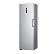LG 324L Fritstående fryser (Shiny Steel) - Energiklasse E, Total No Frost, Express Freeze, Smart Diagnosis™ med Wi-Fi, GFE41PZGSZ