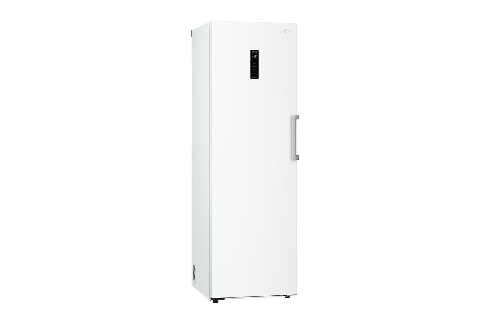 LG 324L Fritstående fryser (Hvid) - Energiklasse E, Total No Frost, Express Freeze, Smart Diagnosis™ med Wi-Fi, GFE41SWGSZ