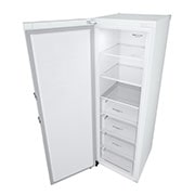 LG 324L Fritstående fryser (Hvid) - Energiklasse E, Total No Frost, Express Freeze, Smart Diagnosis™ med Wi-Fi, GFE41SWGSZ