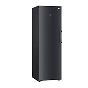 LG 324L Fritstående fryser (Matte Black) - Energiklasse D, Total No Frost, Express Freeze, Smart Diagnosis™ med Wi-Fi, GFM61MCCSF