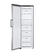LG 324L Fritstående fryser (Shiny Steel) - Energiklasse E, Total No Frost, Express Freeze, GFT41PZGSZ