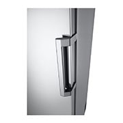 LG 324L Fritstående fryser (Shiny Steel) - Energiklasse E, Total No Frost, Express Freeze, GFT41PZGSZ