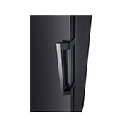 LG 324L Fritstående fryser (Matte Black) - Energiklasse E, Total No Frost, Express Freeze, Smart Diagnosis™, GFT61MCCSZ