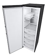 LG 324L Fritstående fryser (Matte Black) - Energiklasse E, Total No Frost, Express Freeze, Smart Diagnosis™, GFT61MCCSZ