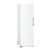 LG 324L Fritstående fryser (Hvid) - Energiklasse E, Total No Frost, Express Freeze, Smart Diagnosis™, GFT61SWCSZ