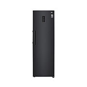 Visning forfra af 375L Fritstående køleskab (Matte Black) - Energiklasse F, Moist Balance Crisper™ og Smart Diagnosis™ med Wi-Fi GL5241MCJZ1