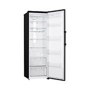 LG 375L Fritstående køleskab (Matte Black) - Energiklasse F, Moist Balance Crisper™ og Smart Diagnosis™ med Wi-Fi, GL5241MCJZ1