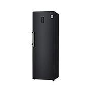 LG 375L Fritstående køleskab (Matte Black) - Energiklasse F, Moist Balance Crisper™ og Smart Diagnosis™ med Wi-Fi, GL5241MCJZ1