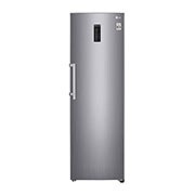 Visning forfra af 375L Fritstående køleskab (Shiny Steel) - Energiklasse F, Moist Balance Crisper™ og Smart Diagnosis™ med Wi-Fi GL5241PZJZ1
