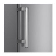 LG 375L Fritstående køleskab (Shiny Steel) - Energiklasse F, Moist Balance Crisper™ og Smart Diagnosis™ med Wi-Fi, GL5241PZJZ1