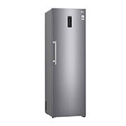 LG 375L Fritstående køleskab (Shiny Steel) - Energiklasse F, Moist Balance Crisper™ og Smart Diagnosis™ med Wi-Fi, GL5241PZJZ1