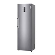 LG 375L Fritstående køleskab (Shiny Steel) - Energiklasse F, Moist Balance Crisper™ og Smart Diagnosis™ med Wi-Fi, GL5241PZJZ1
