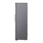 LG 375L Fritstående køleskab (Shiny Steel) - Energiklasse F, Moist Balance Crisper™ og Smart Diagnosis™ med Wi-Fi, GL5241PZJZ1
