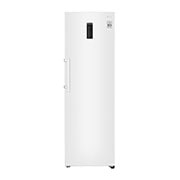 Visning forfra af 375L Fritstående køleskab (Hvid) - Energiklasse F, Moist Balance Crisper™  og Smart Diagnosis™ med Wi-Fi GL5241SWJZ1