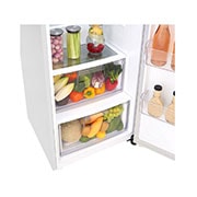 LG 375L Fritstående køleskab (Hvid) - Energiklasse F, Moist Balance Crisper™  og Smart Diagnosis™ med Wi-Fi, GL5241SWJZ1
