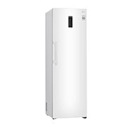 LG 375L Fritstående køleskab (Hvid) - Energiklasse F, Moist Balance Crisper™  og Smart Diagnosis™ med Wi-Fi, GL5241SWJZ1