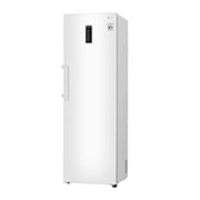 LG 375L Fritstående køleskab (Hvid) - Energiklasse F, Moist Balance Crisper™  og Smart Diagnosis™ med Wi-Fi, GL5241SWJZ1
