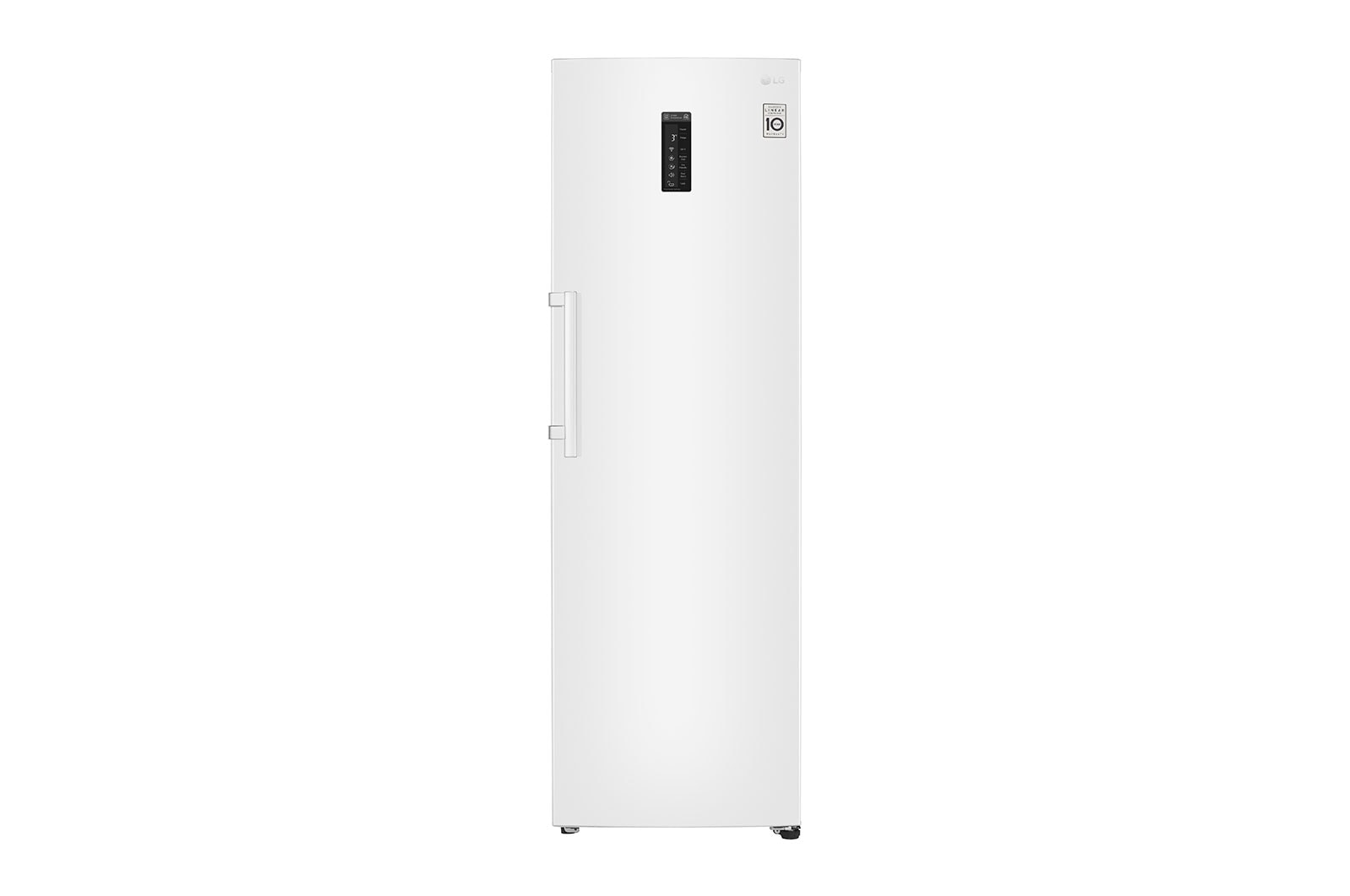 Visning forfra af 375L Fritstående køleskab (Hvid) - Energiklasse F, Moist Balance Crisper™  og Smart Diagnosis™ med Wi-Fi GL5241SWJZ1