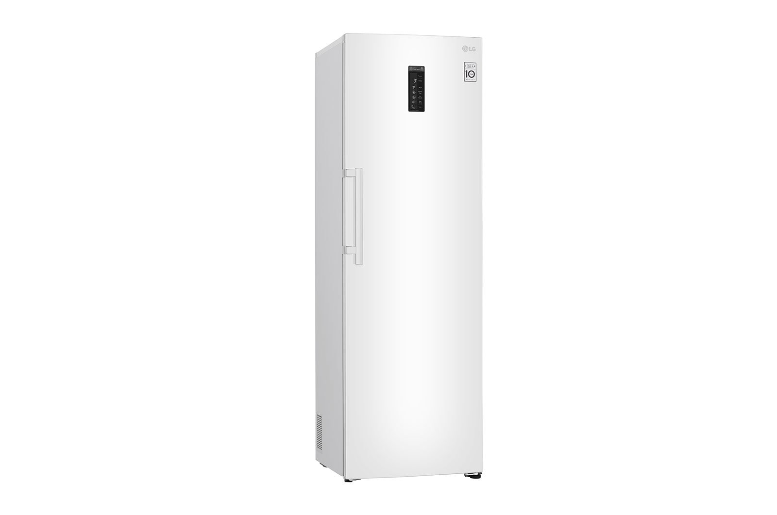 LG 375L Fritstående køleskab (Hvid) - Energiklasse F, Moist Balance Crisper™  og Smart Diagnosis™ med Wi-Fi, GL5241SWJZ1
