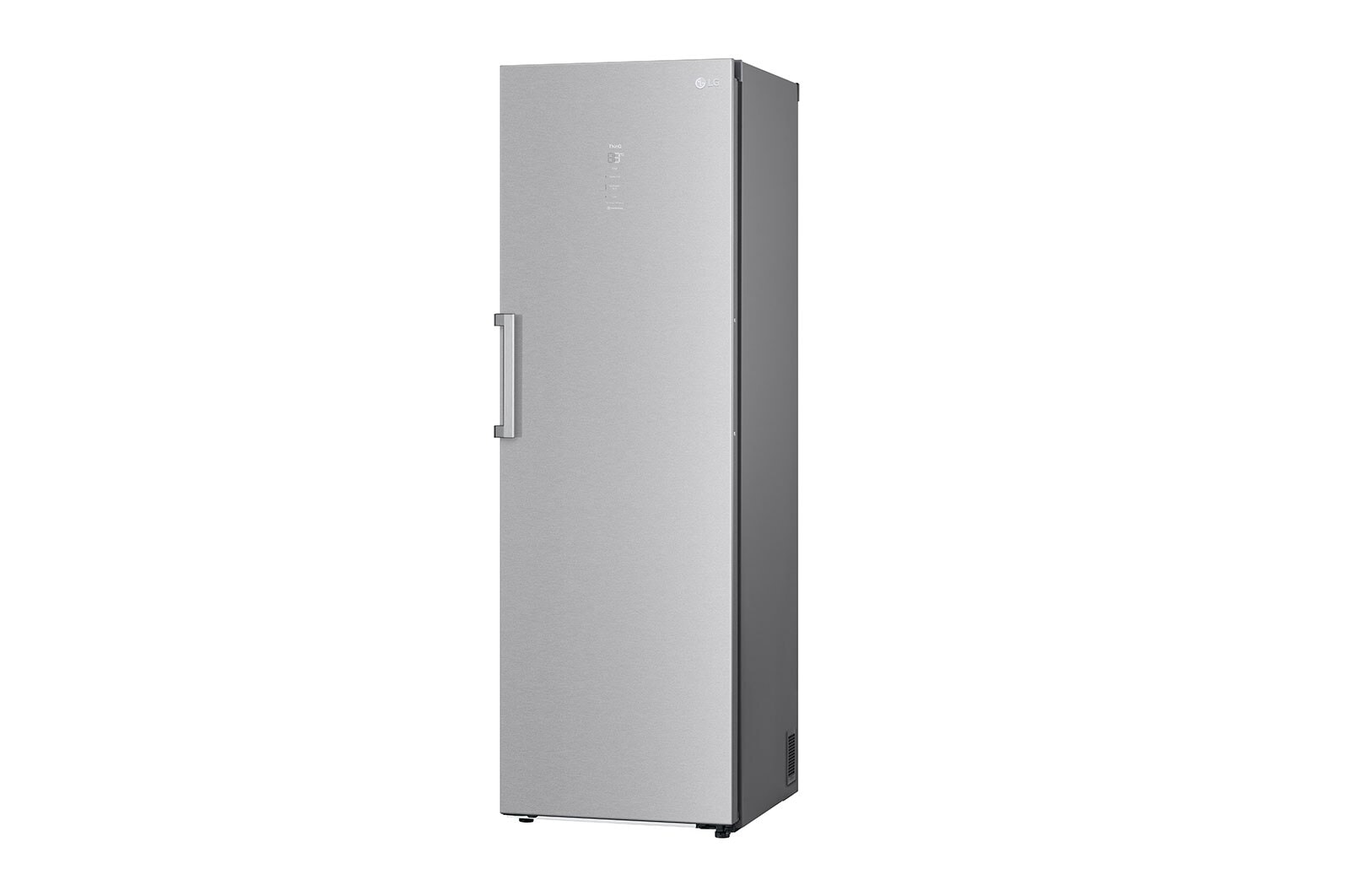 LG 386L Fritstående køleskab (Metal Sorbet) - Energiklasse D, DoorCooling™, LINEARCooling™, FRESHBalancer™, Smart Diagnosis™ med Wi-Fi, GLM71MBCSF