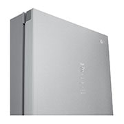 LG 386L Fritstående køleskab (Metal Sorbet) - Energiklasse D, DoorCooling™, LINEARCooling™, FRESHBalancer™, Smart Diagnosis™ med Wi-Fi, GLM71MBCSF