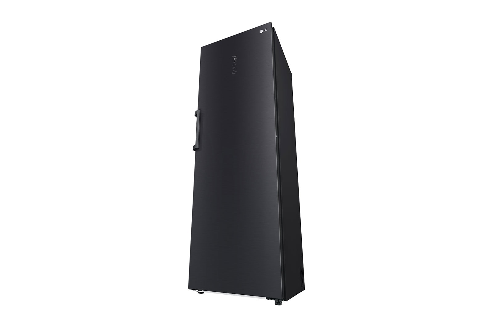 LG 386L Fritstående køleskab (Matte Black) - Energiklasse D, Door Cooling™, LINEARCooling™, FRESHBalancer™, Smart Diagnosis™ med Wi-Fi, GLM71MCCSF