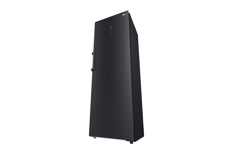 LG 386L Fritstående køleskab (Matte Black) - Energiklasse C, Door Cooling™, LINEARCooling™, FRESHBalancer™, Smart Diagnosis™ med Wi-Fi, GLM71MCCSX