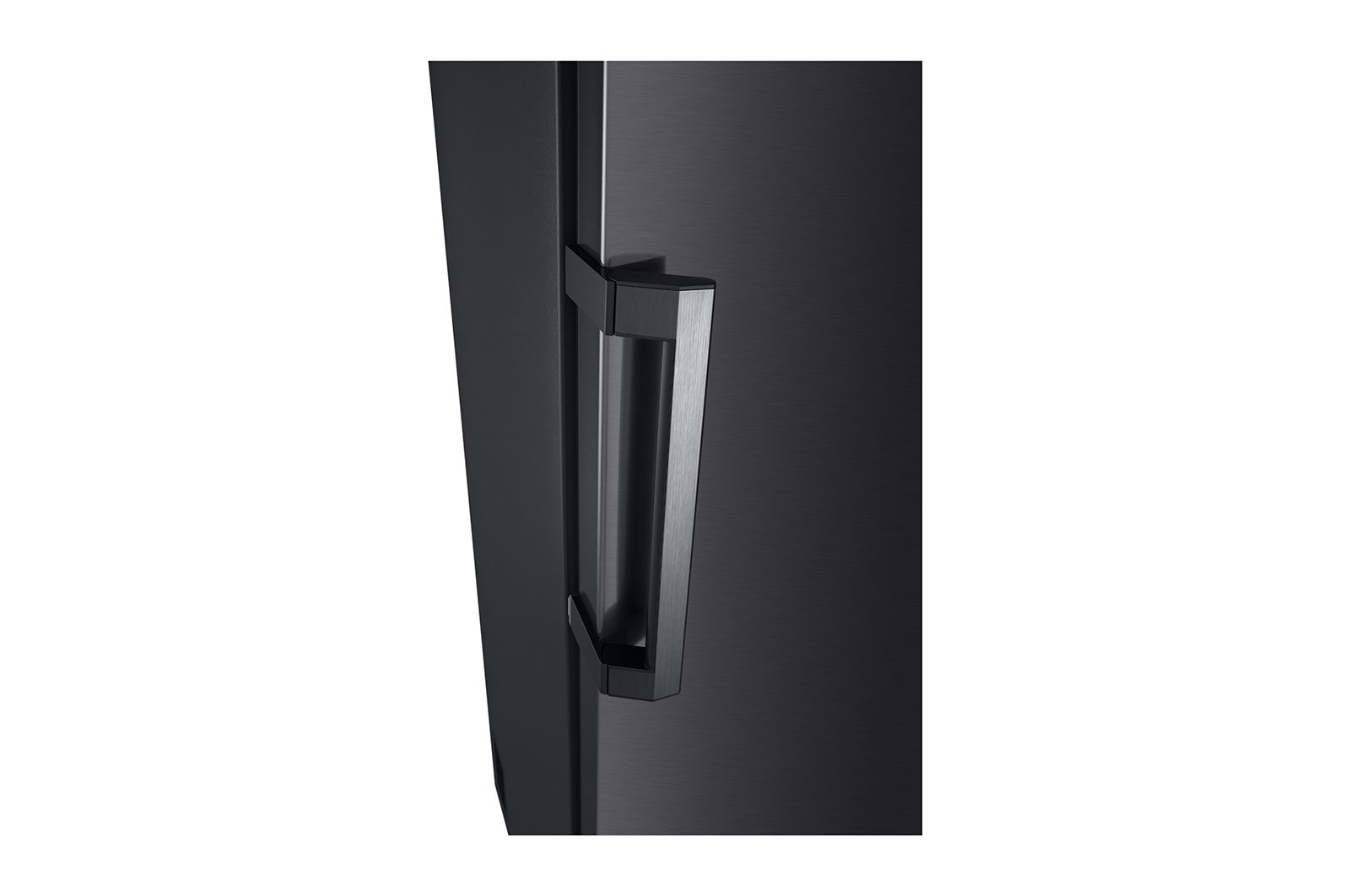 LG 386L Fritstående køleskab (Matte Black) - Energiklasse D, Door Cooling™, LINEARCooling™, FRESHBalancer™, Smart Diagnosis™ med Wi-Fi, GLM71MCCSF