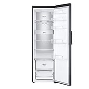 LG 386L Fritstående køleskab (Matte Black) - Energiklasse D, Door Cooling™, LINEARCooling™, FRESHBalancer™, Smart Diagnosis™ med Wi-Fi, GLM71MCCSF